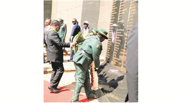President Lauds Heroic, Peaceful Zimbabwe . . . Dismisses Divisive Elements