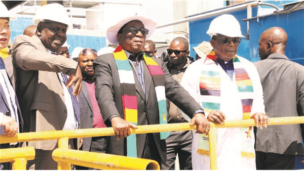 President Hits Ground Running
