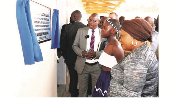 Foreign Delegates In Awe As First Lady Feeds Schoolchildren In Mhondoro . . . Four Classroom Blocks 